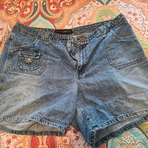 Lane Bryant/etc lot of 4 Jean shorts size 18W